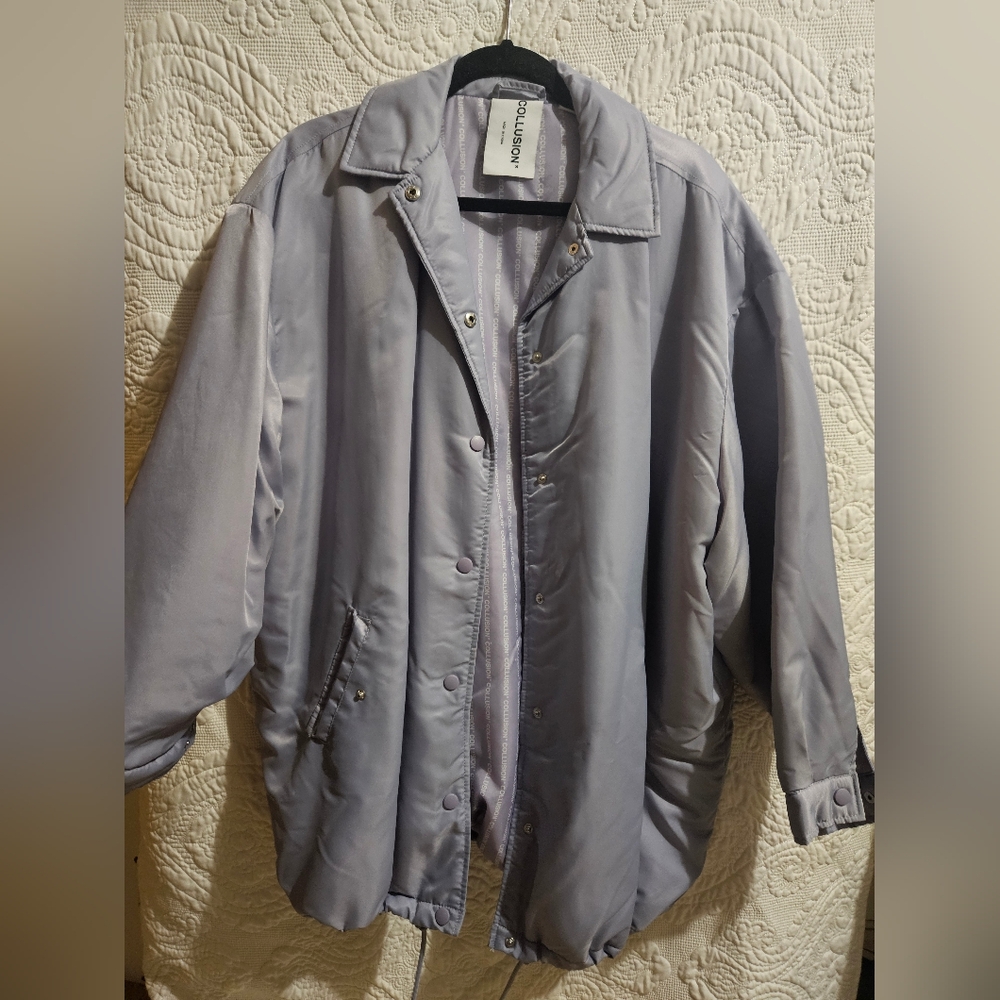 ASOS Lavender Oversized Jacket